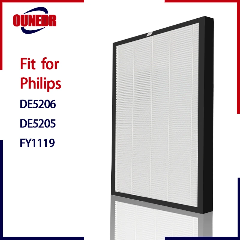 Фильтр воздухоочистителя FY1119 Сменный фильтр HEPA подходит для Philips DE5206 DE5205 детали