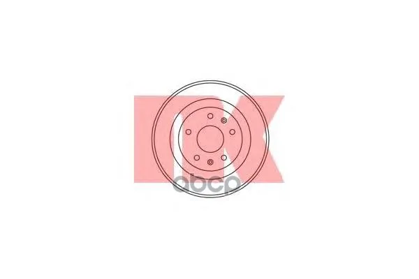 Барабан Тормозной Land Rover Freelander 98-06 Nk 254002 Nk арт. 254002