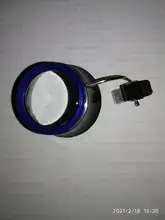 Lupa con Clip para gafas, 10 aumentos, herramienta de reparación de relojes de Color azul y rojo, lupas de lente de aumento, relojeros, herramientas para joyeros, rojo y azul