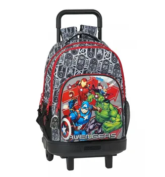 

BACKPACK GDE. C/wheels COMPACT EXTRAIBLE AVENGERS