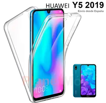 

Funda Doble cara 360 grados completa delantera + trasera compatible con Huawei Y5 2019 carcasa integral