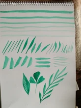 Pinceles para pintar con pelo de ardilla, pinceles para pintar con pelo de ardilla, pinceles para pintar, pinceles artísticos de acuarela para dibujar, suministros de arte, 1 Uds.