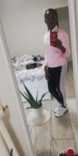 Suéter grueso con cuello en V para mujer, Jersey de punto con estampado de Letras a la moda, tops estrechos con parches cálido para invierno, 2020