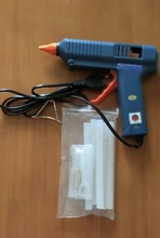 Pistola de pegamento de fusión en caliente de 150W, con Control de temperatura para el hogar, manualidades, fabricación Industrial, uso de barras de pegamento de 11mm, boquilla de cobre puro
