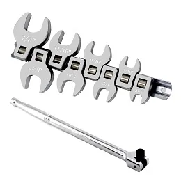 LERONO Chiave A Piede Di Corvo Da 3/8 Facilmente Accedere All'area - Foto 9