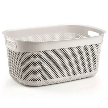 

High Rectangular cream basket 33 litres 7house