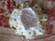 Cute Summer Baby Girl Bucket Hat Print Outdoor Bowknot Kids Girl Sun Hat Children Intant Toddler Panama Beach Cap