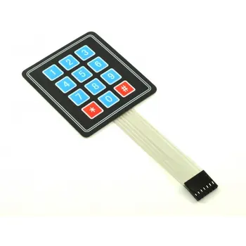 

Flexible 4x3 matrix keyboard [Arduino Compatible]