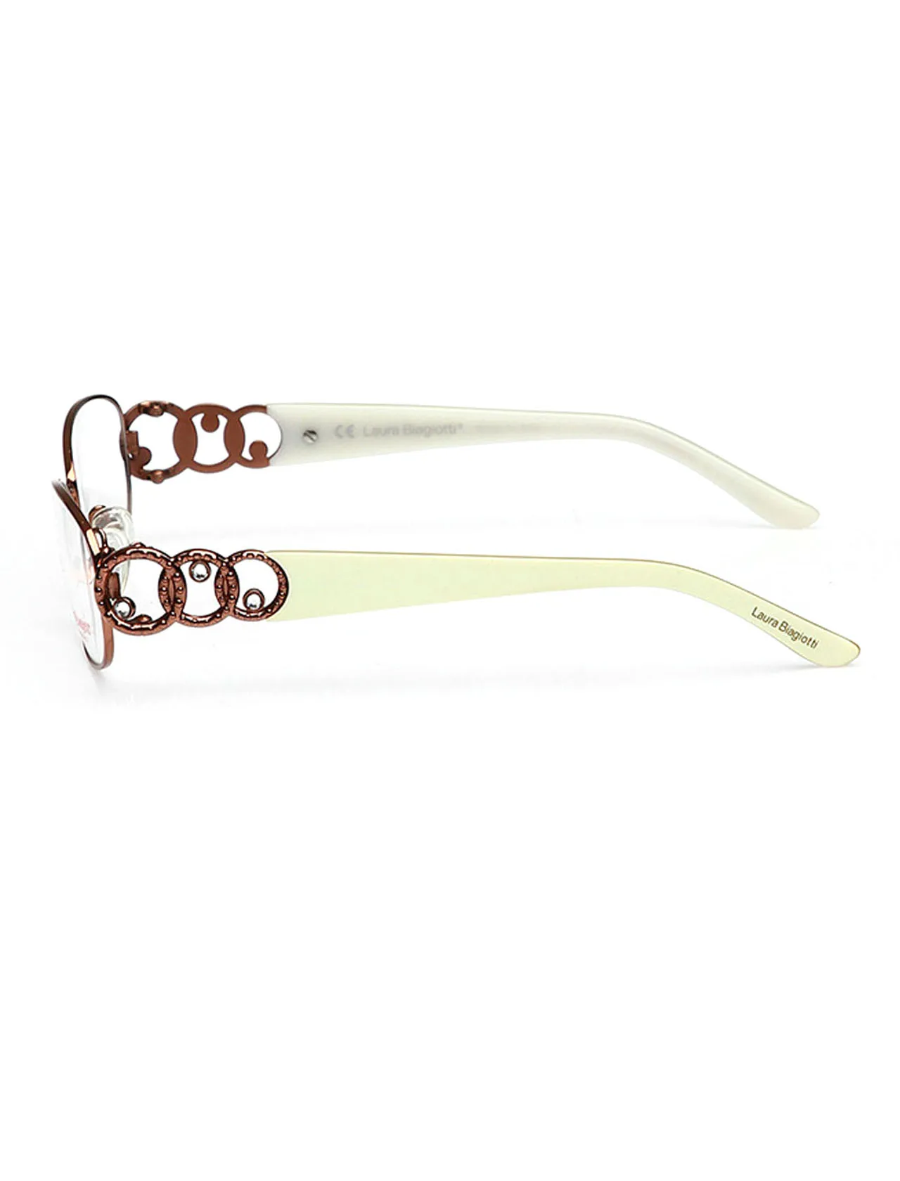 

Women's Image Glasses LB 009 SUNGLASSES Metal Optical Demo Glass 53-