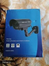 Cámara ficticia falsa impermeable para exteriores, videovigilancia de seguridad para el hogar, bala, Ipcam de visión nocturna interior con luz LED