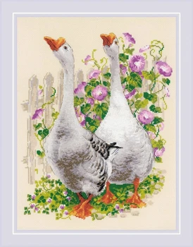 

Set for embroidery stitch Coriolis 1807 "Geese"