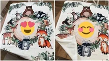 LVYZIHO-Manta de animales de la jungla para niños y niñas, manta para bebés, manta de 30x40 / 48x60 / 60x80 pulgadas, manta de forro polar