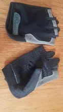 AOLIKES-guantes de ciclismo antideslizantes, para acampar, senderismo, gimnasio, Fitness, medio dedo