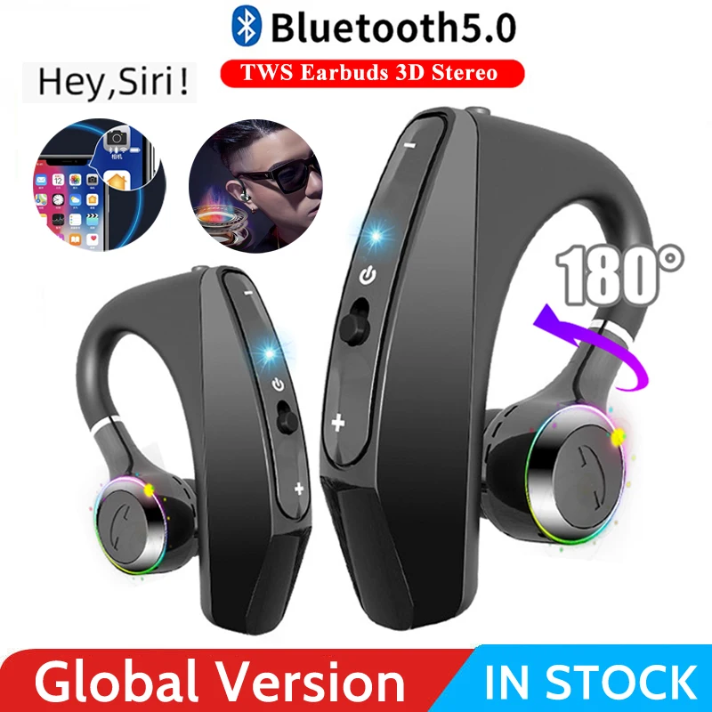2019 новейшие Bluetooth наушники Спортивные Беспроводные свободные руки bluetooth басовые