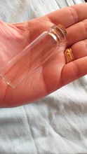 Clear Vials Glass-Bottles Cork Gifts Empty Wedding Small Home-Decoration for Holiday