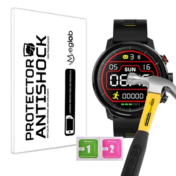 

Screen protector Anti-Shock Anti-scratch Anti-Shatter compatible with Leotec MultiSport Carbon Sport Fit