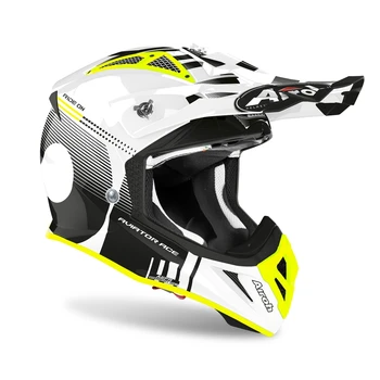

Cross Helmet | Enduro AIROH AVIATOR ACE nemesis white gloss 2020 D.M.D.I.