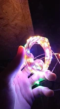 String-Light Timing-Battery Christmas-Decoration Remote-Control Festive Party Copper
