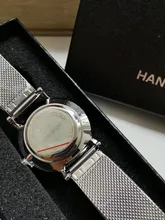 Hannah Martin-Reloj de cuarzo resistente al agua para Mujer, accesorio de marca de lujo, a la moda