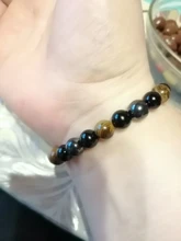 1 unidad de hematita magnética de ojo de tigre, pulsera de cuentas para parejas, imán para el cuidado de la salud para hombres y mujeres, joyería para ayudar a perder peso