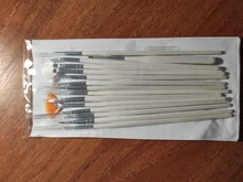 Juego de pinceles para uñas acrílicas, Set de 15 Uds. De pinceles para delinear uñas, pluma de dibujo, pluma de pintura para diseño, 8/7/6/5/3 Uds.