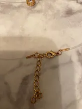 Gargantilla Simple para mujer, cadena Invisible, hilo de pescar transparente, gargantilla de diamantes de imitación de cristal, colgante en línea para el cuello