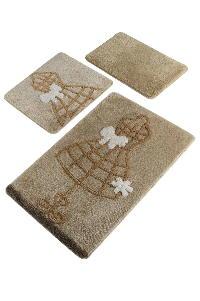 Коврик для ванной | коврик для ванной нескользящие Противоскользящие коврики для чая 3л набор 60X100 cm-50X60 Cm-40X60 см