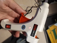 Juego de pistola de pegamento 6 en 1, herramienta de reparación de manualidades de fusión en caliente eléctrica, profesional, bricolaje, 110-240V, 20W, con palos de regalo, envío gratis