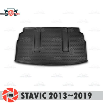 

Trunk mat for Ssang Yong Stavic 2013~2019 trunk floor rugs non slip polyurethane dirt protection interior trunk car styling