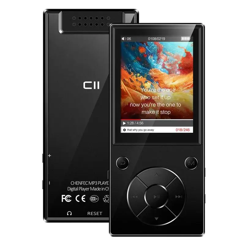 Новое поступление Bluetooth MP3 плеер 2 4 дюйма большой экран HD 8 ГБ/16 ГБ HIFI музыкальный