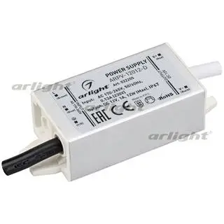 022205 Блок питания ARPV-12012-D(12V, 1.0A, 12W) ARLIGHT