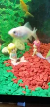 Desk-Decoration-Accessories Fish-Tank Cute Mermaid-Ornament Aquarium 1pc Little