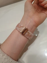 Correa de resina para samsung galaxy watch 3 46mm active 2 40 44mm 20mm 22mm, repuesto de correa para huawei gt2 Watch