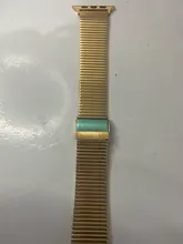 Correa de malla de acero inoxidable para Apple Watch 6 SE, correa de color de 44/42mm para iWatch Series 4 5 6 42mm 38mm