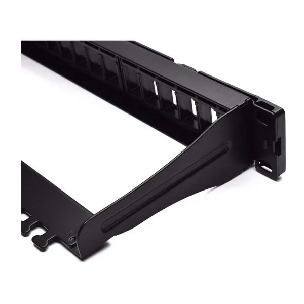 24-портовый UTP категории 5e/6/6e патч Панель WP WPC-PAN-BUP24 черный