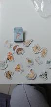 45 unids/lote lindo animales de bosque decoración adhesivo pegatinas Diy de dibujos animados pegatinas pegatina de diario Scrapbook papelería pegatinas