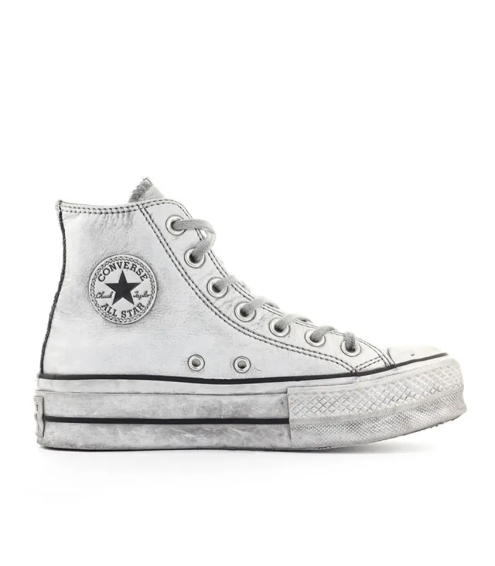 Белые кроссовки с принтом ALL STAR CHUCK TAYLOR