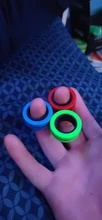 Anti-estrés anillos magnéticos Fidget abrir juguete RingTools niños magnético anillo de dedo anillo de Spinner para adultos juguetes de la descompresión