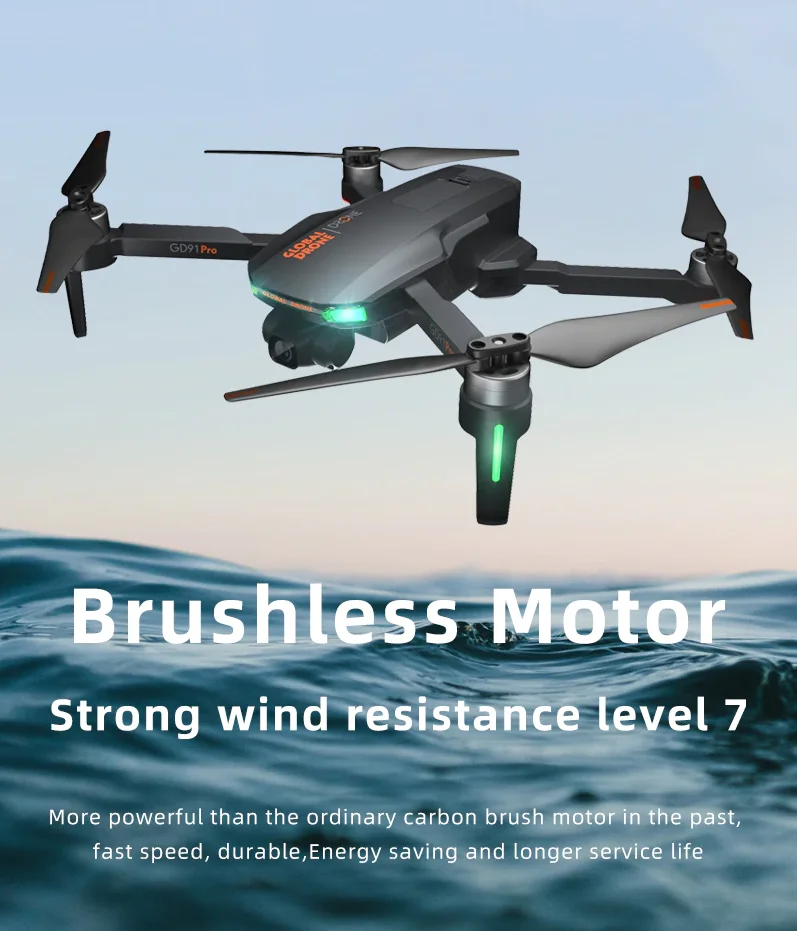 Ocday пульт дистанционного управления оригинальный GD91 PRO 4K GPS HD Камера 2 оси
