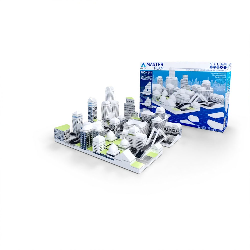 Конструкторы Архитектурный набор из 400+ частей Masterplan|Соединяющиеся блоки| |