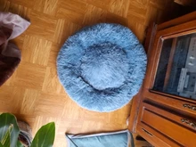 Camas redondas para gatos, casa de felpa suave y larga, La mejor cama de perro para canasta para perros, productos para mascotas, cojín, cama para gato, esterilla para animales, sofá para dormir