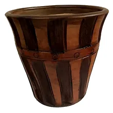 Восточная ваза берберская керамическая Терракотовая Марокканская Этническая ручная 1110191300