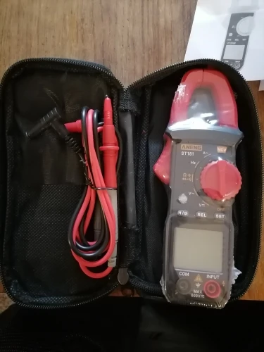 Отзыв о товаре ANENG ST181 токовые клещи DCAC тик ток клещи мультиметр мультиметр с клещами  4000 отсчетов тестер клещи токовые цифровой мультиметр Амперметр Тест напряжения er  усилитель Гц Емкость NCV Ом Тест токоизмеритель клещи от пользователя Y***v