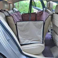 Переноска для домашних собак водонепроницаемый задний Чехол для домашних животных чехол для на автомобильное сиденье для перевозки собак коврики Подушка Гамак Протектор для переноски кошек собак коврик