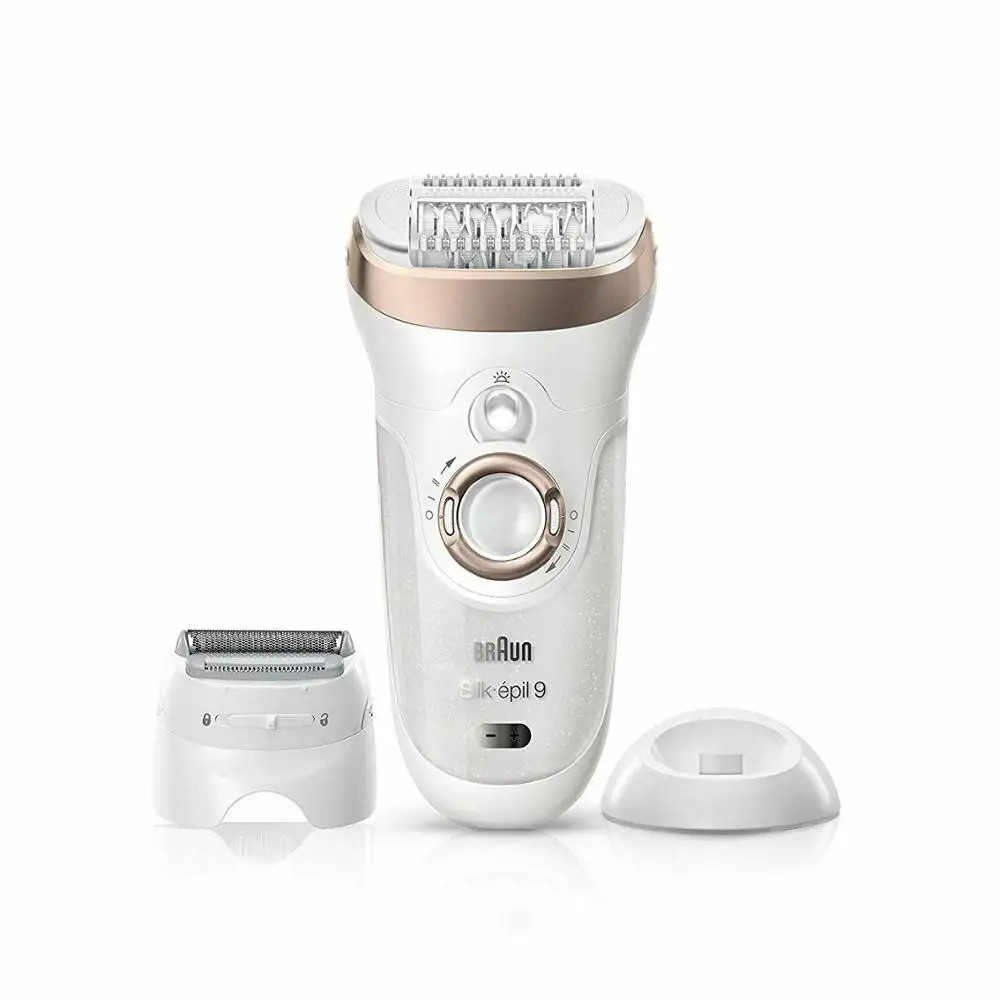 Braun Silk Epil 9 561 для женщин влажных и сухих волос Аккумуляторный эпилятор ног бритва 6