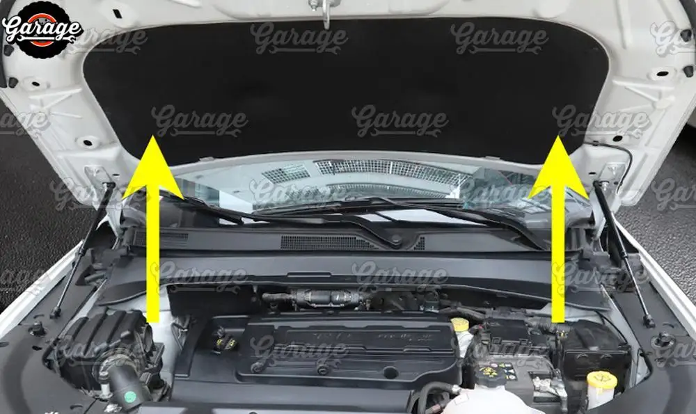 Стойки амортизатора капота для Mazda CX5- нержавеющая сталь молдинг 1 комплект/2 шт украшение автомобиля стиль