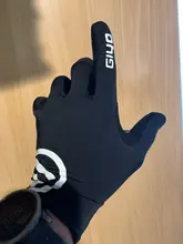 Giyo-guantes de dedo completo para ciclismo, antideslizantes, de tela de Lycra, para ciclismo de carretera