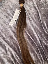 Hueso recto Highligh mechones con cierre brasileño extensiones de pelo ondulado mechones con cierre extensiones de cabello humano mechones con cierre cabello Remy