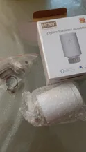 Válvula termostática programable TRV ZigBee 3.0, para radiador inteligente, se puede controlar a través de la voz con Alexa