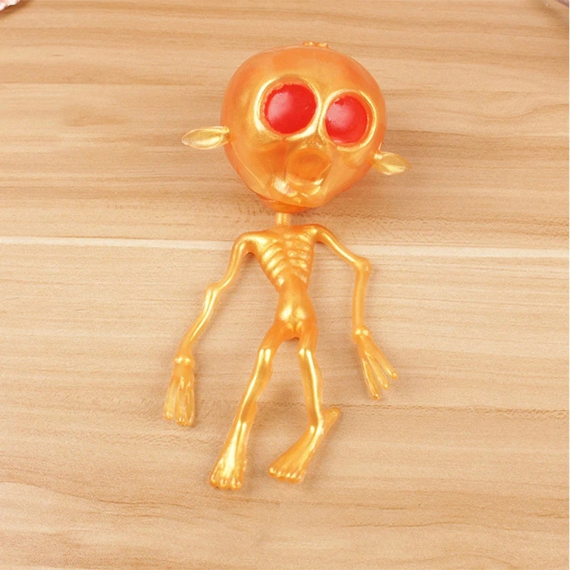 17 см голова призрака высвобождение мяч для снятия стресса инопланетянин сжимающий мяч декомпрессионные игрушки Хэллоуин креативный пародия всего человека маленький подарок